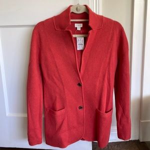 NWT J.Crew Sweater Blazer
